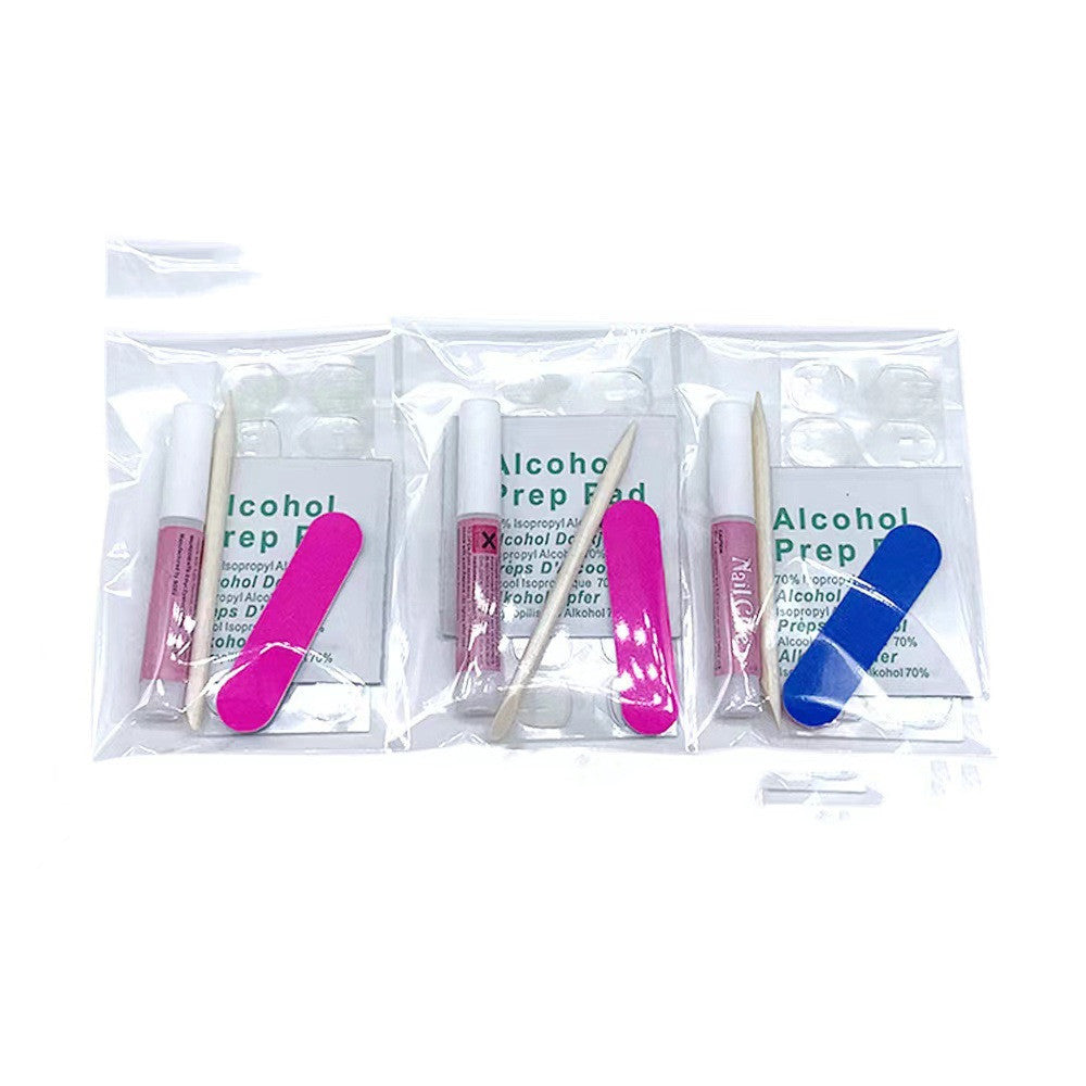 Nail Clue Enhancement Kit Glue Five Piece Set