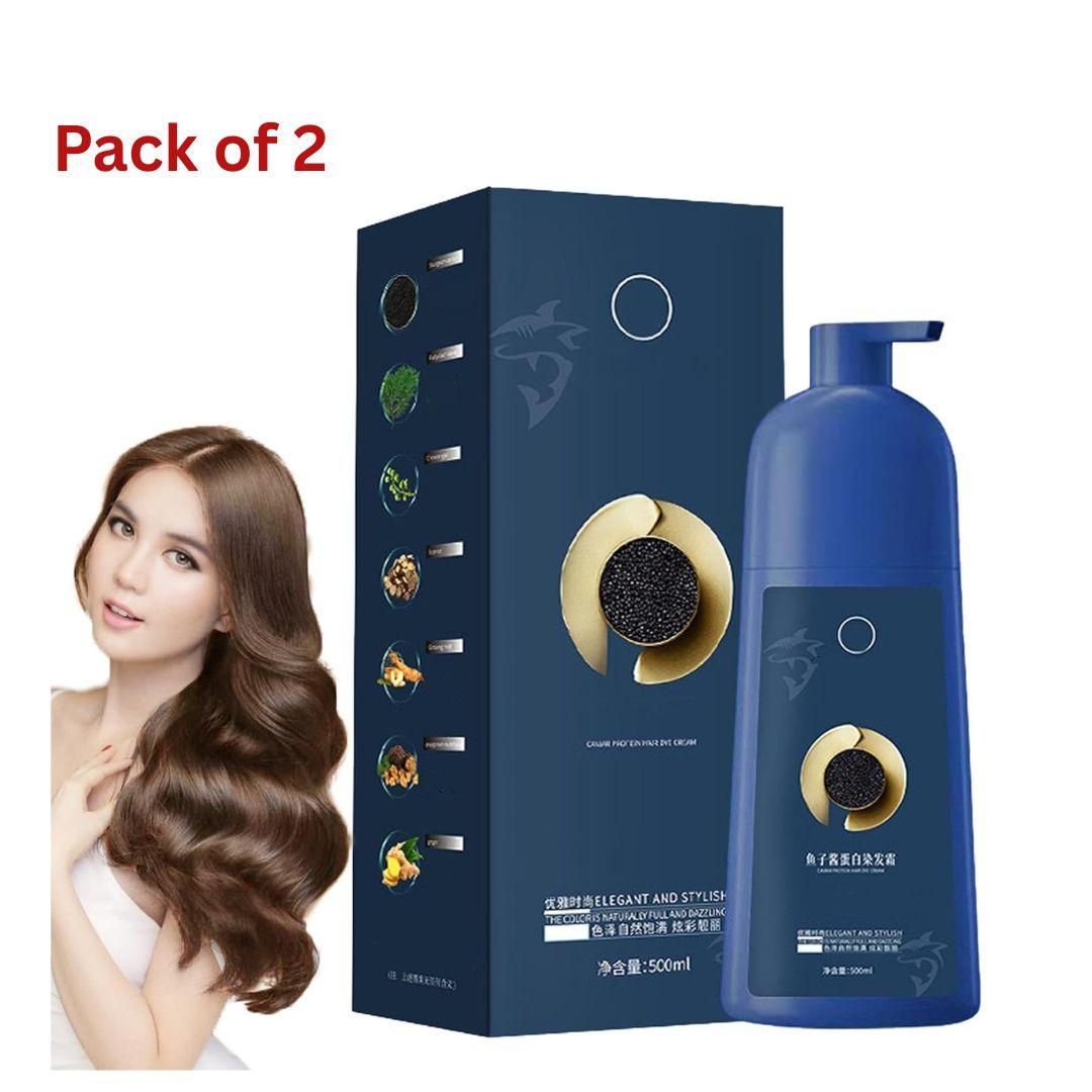 Plant Bassed Hair Coloring Cream 100Ml (Pack Of 2)