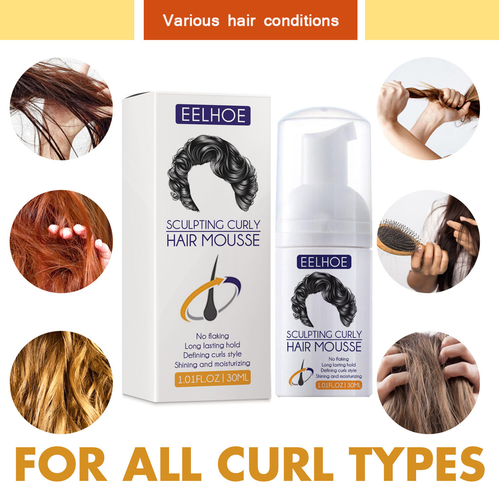 Eelhoe Styling Elastin Anti-frizz Curly Hair Plump Hair Spray
