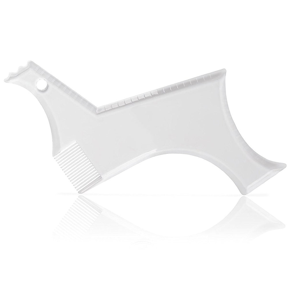 Beard And Mustache Styling Template Tool Comb