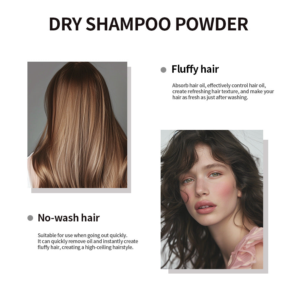 Lakerain Hair Dry Cleaning Booster Powder Bangs Disposable