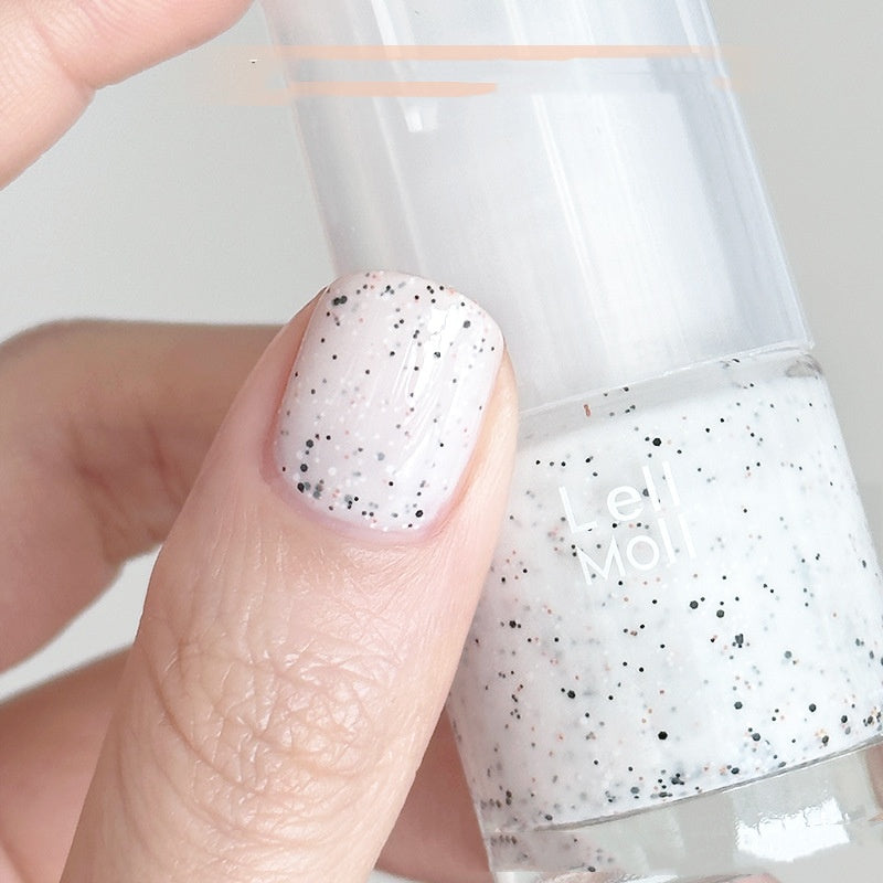Lell Moll Water-based Tearable Nail Polish Baking-free And Tasteless