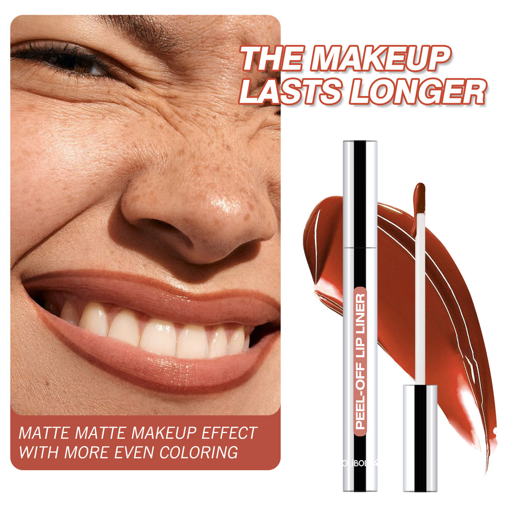 Tear-off Lip Liner Dye-and-peel Formula That Stays Put Without Fading Or Smudginglip Pencil Lipstick