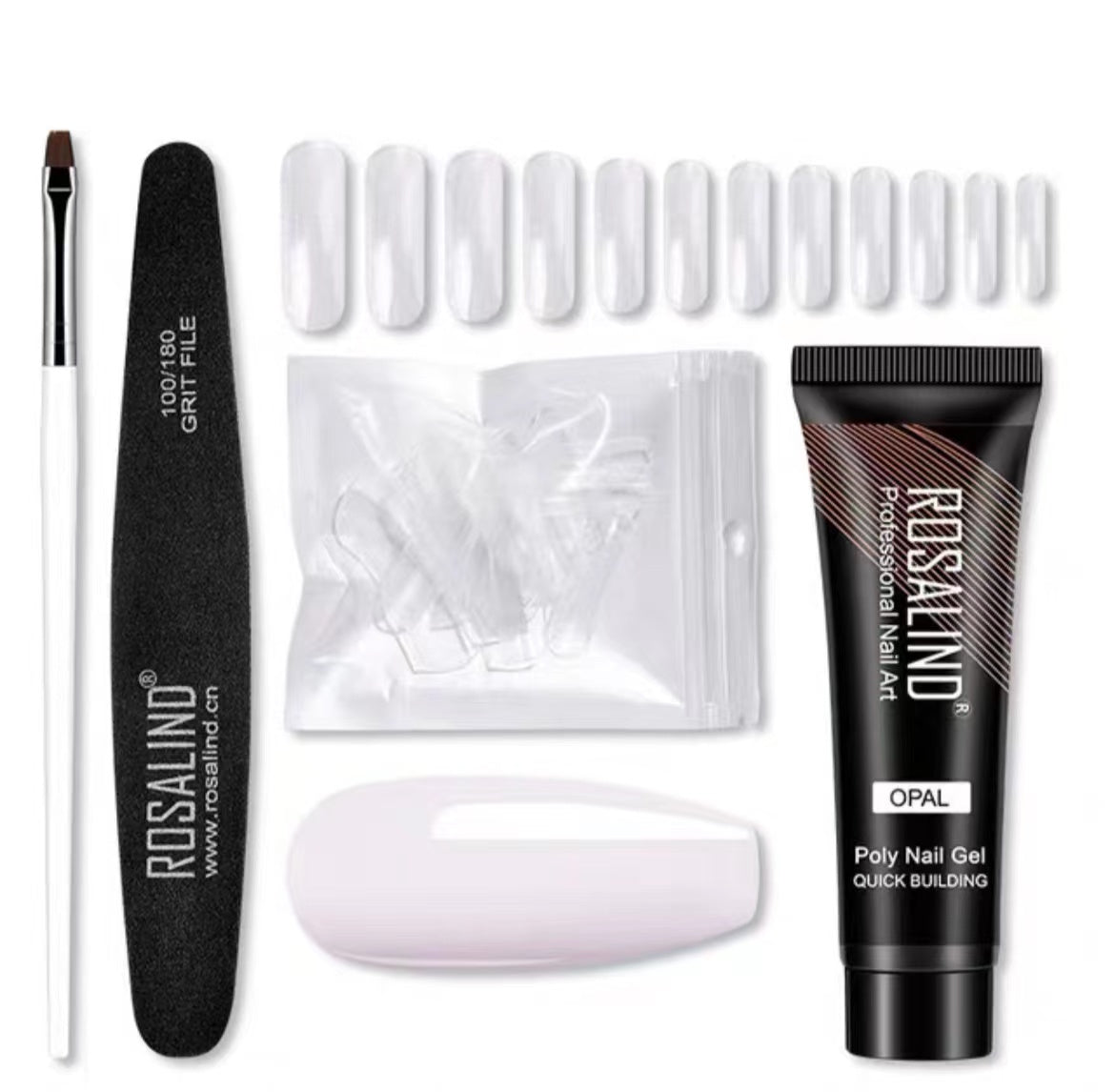Rosalind Extension Gel Polish Kit For Manicure Poly Nail Gel Set For
