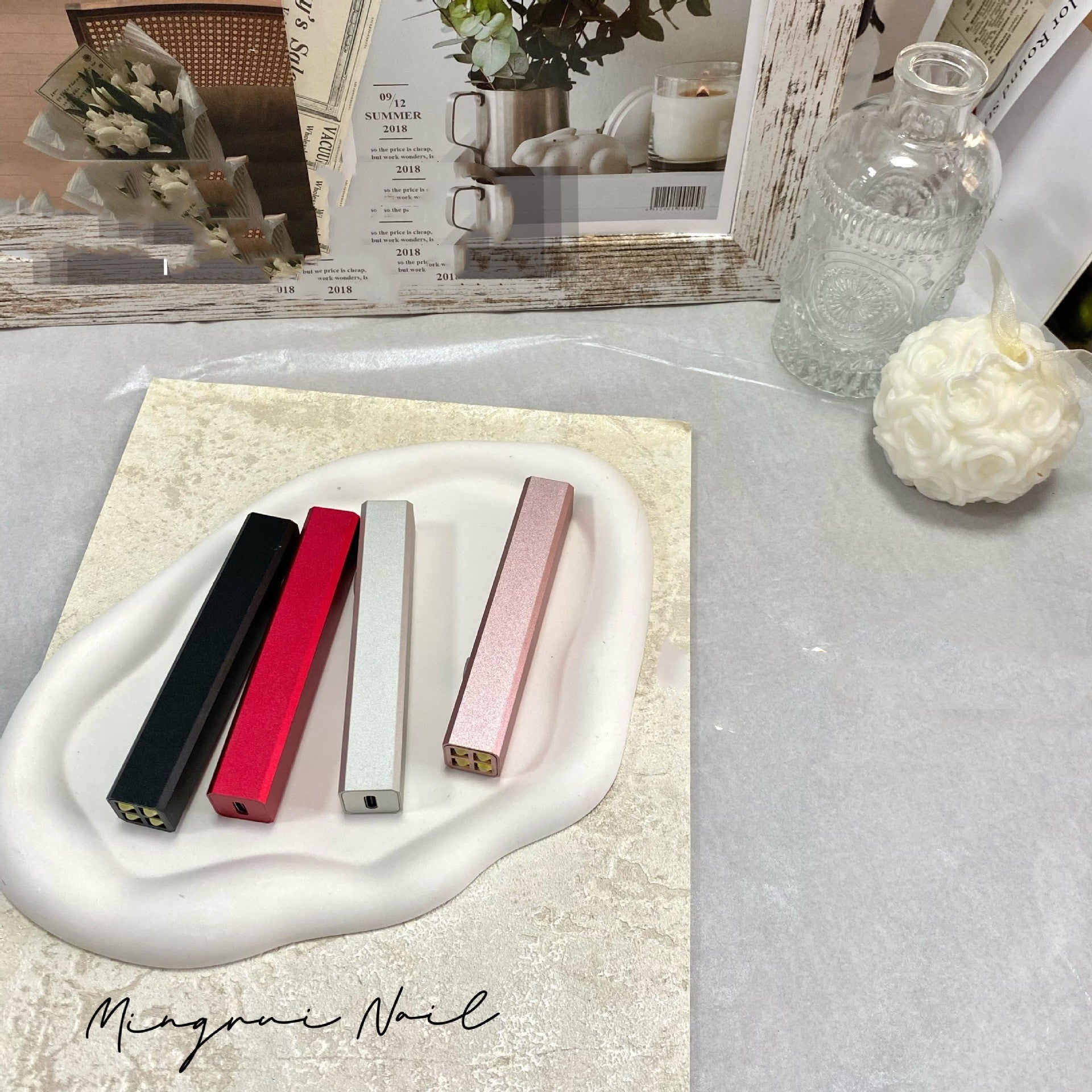YNH-007 Nail Metal Handheld Lamp Long Endurance