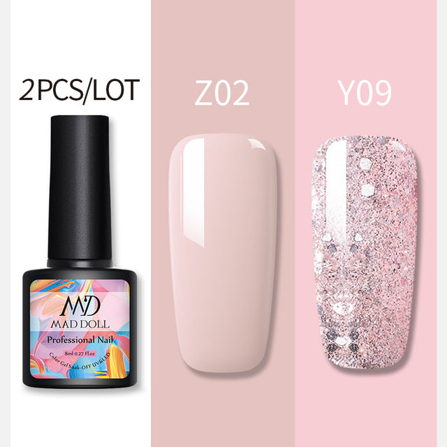 MAD DOL pure color nail polish