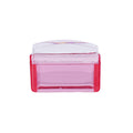Rectangle Jelly Silicone Nail Stamper Scraper Clear Red Blue Nail Art Template For Printing French Nails Manicure