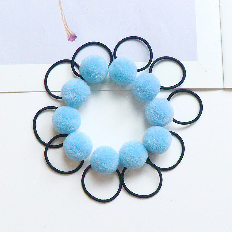 Children's Colored Hairball Headband