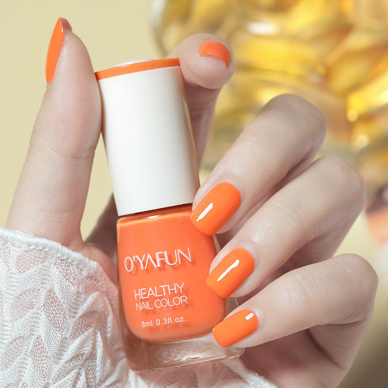 O'YAFUN Water-based Nail Polish Set, Bright Base Oil