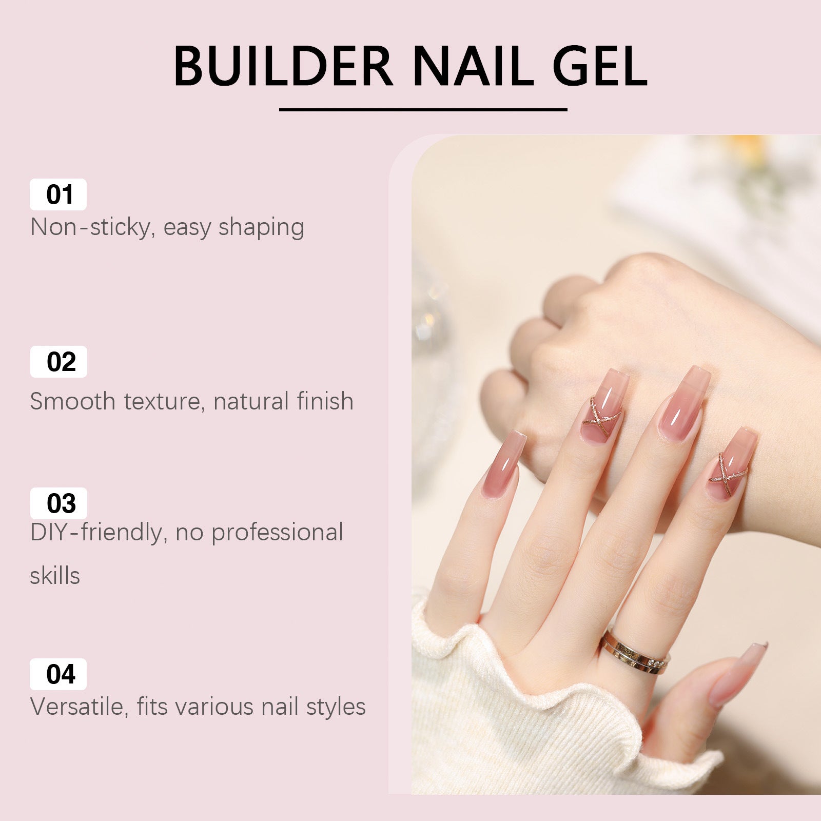 Nymixa Non-stick Nail Extension Gel