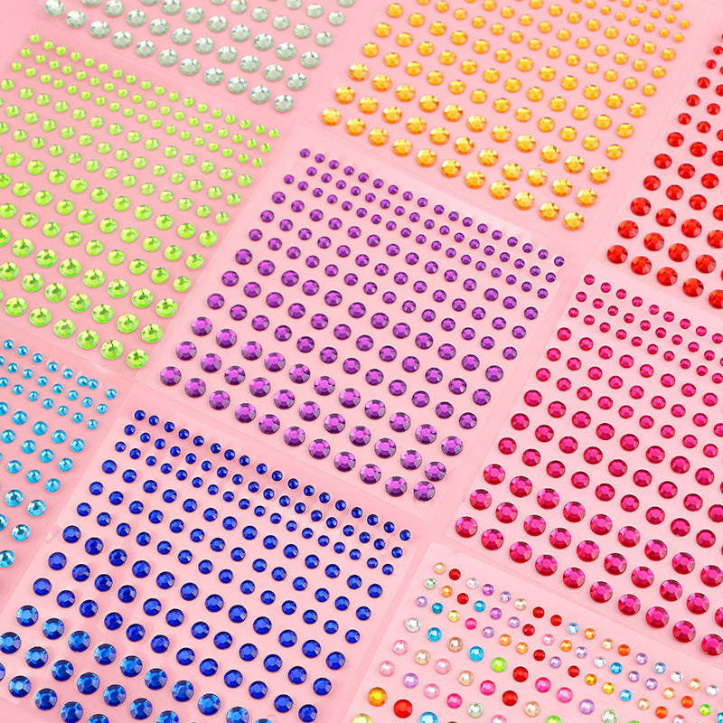 165 Diamond Stickers Nail Ornament