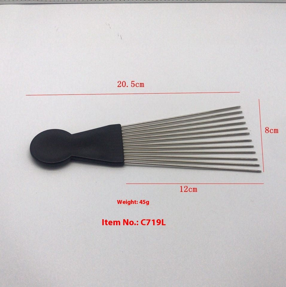 Male Creative Portable Household Steel Needle Comb