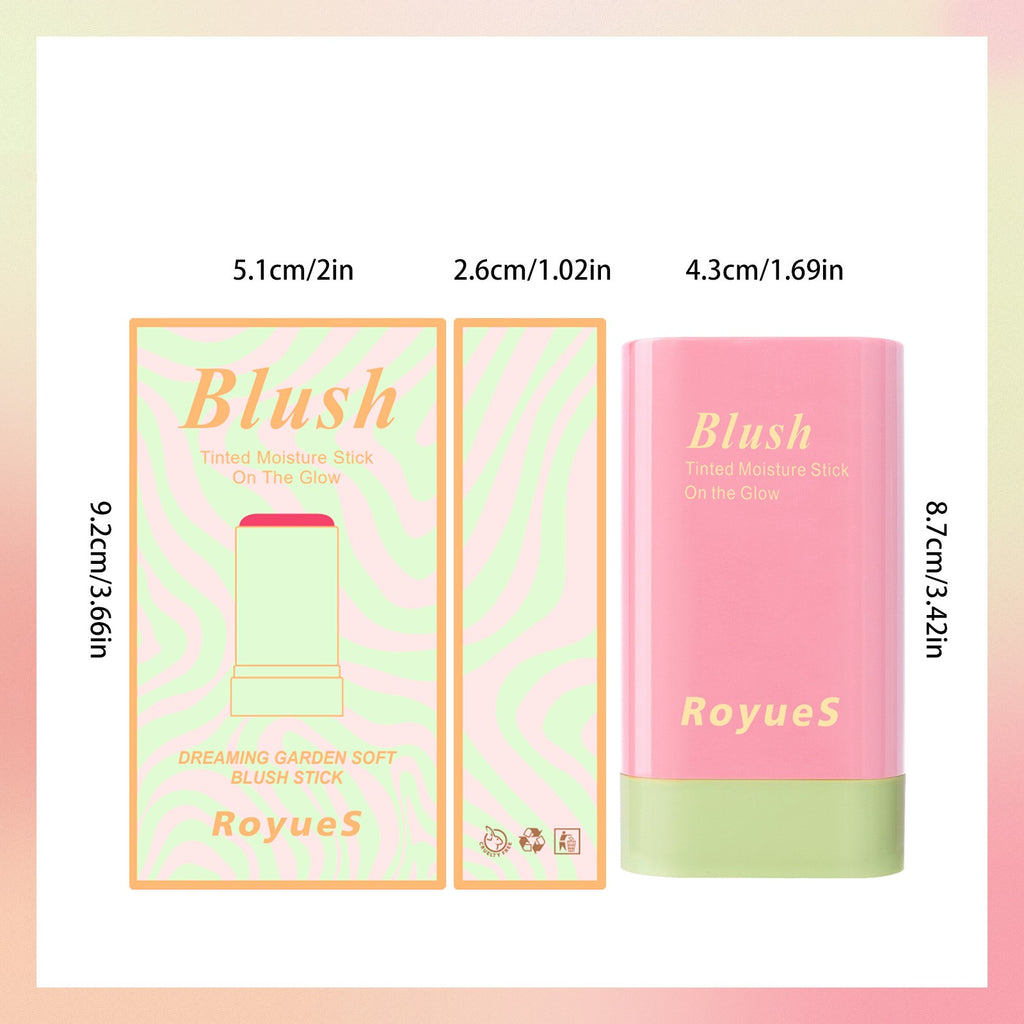 Royues Waterproof Lightweight Multifunctional Blush Stick