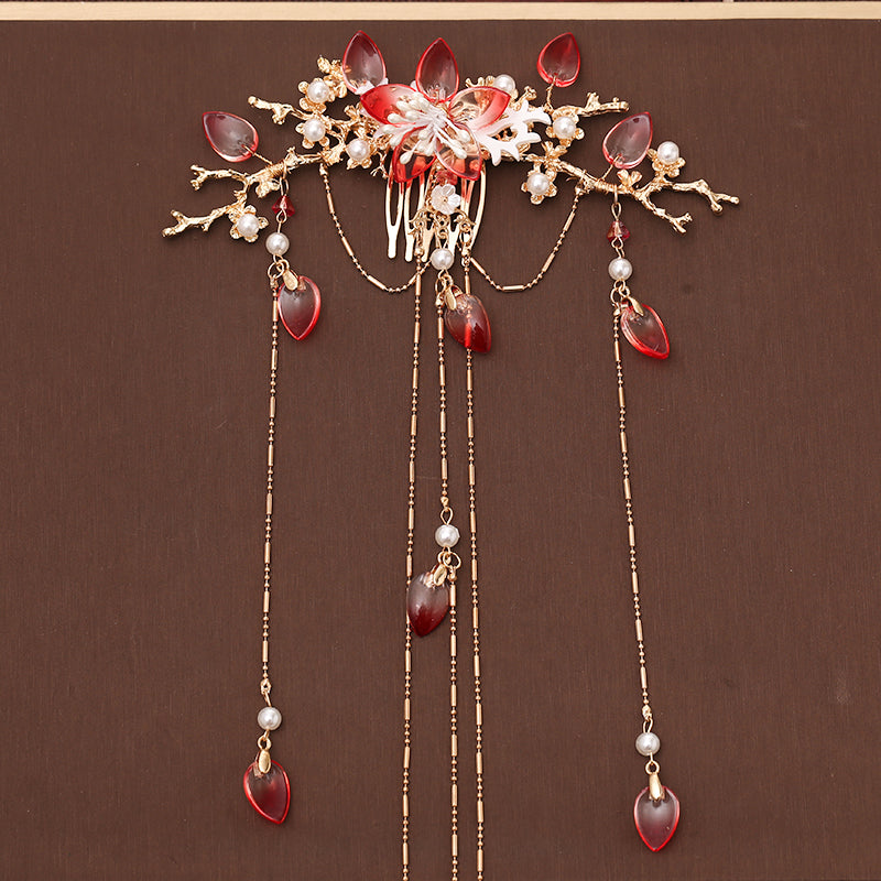 New Fairy Hanfu Headdress Fringed Hairpin Accessories
