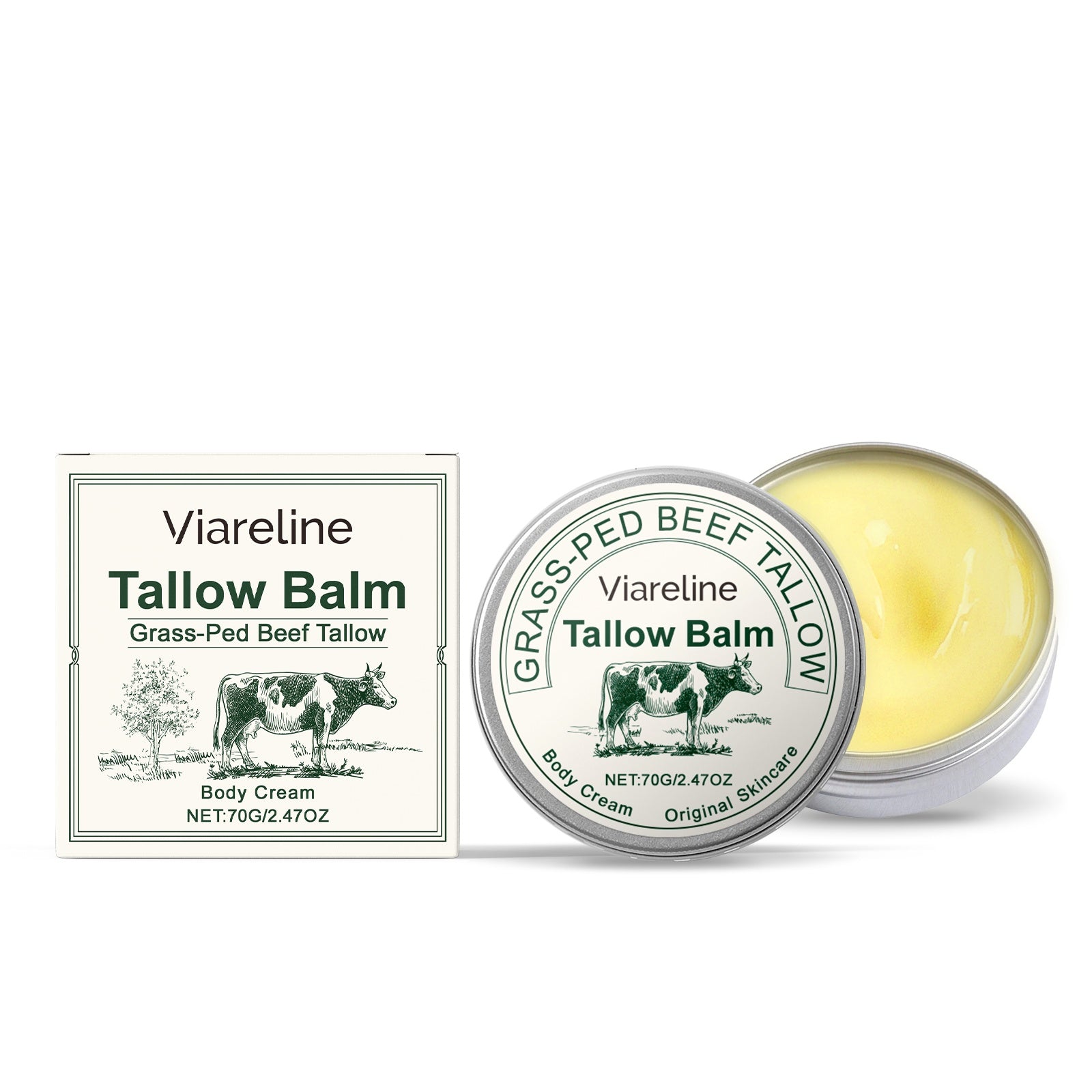 Cow Fat Body Moisturizing Cream