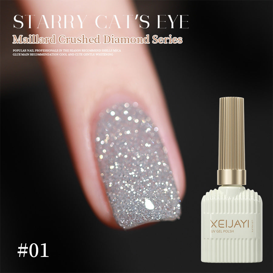 XEIJAYI Virtue Pull Disco Diamond In The Debris Gel Nail Polish