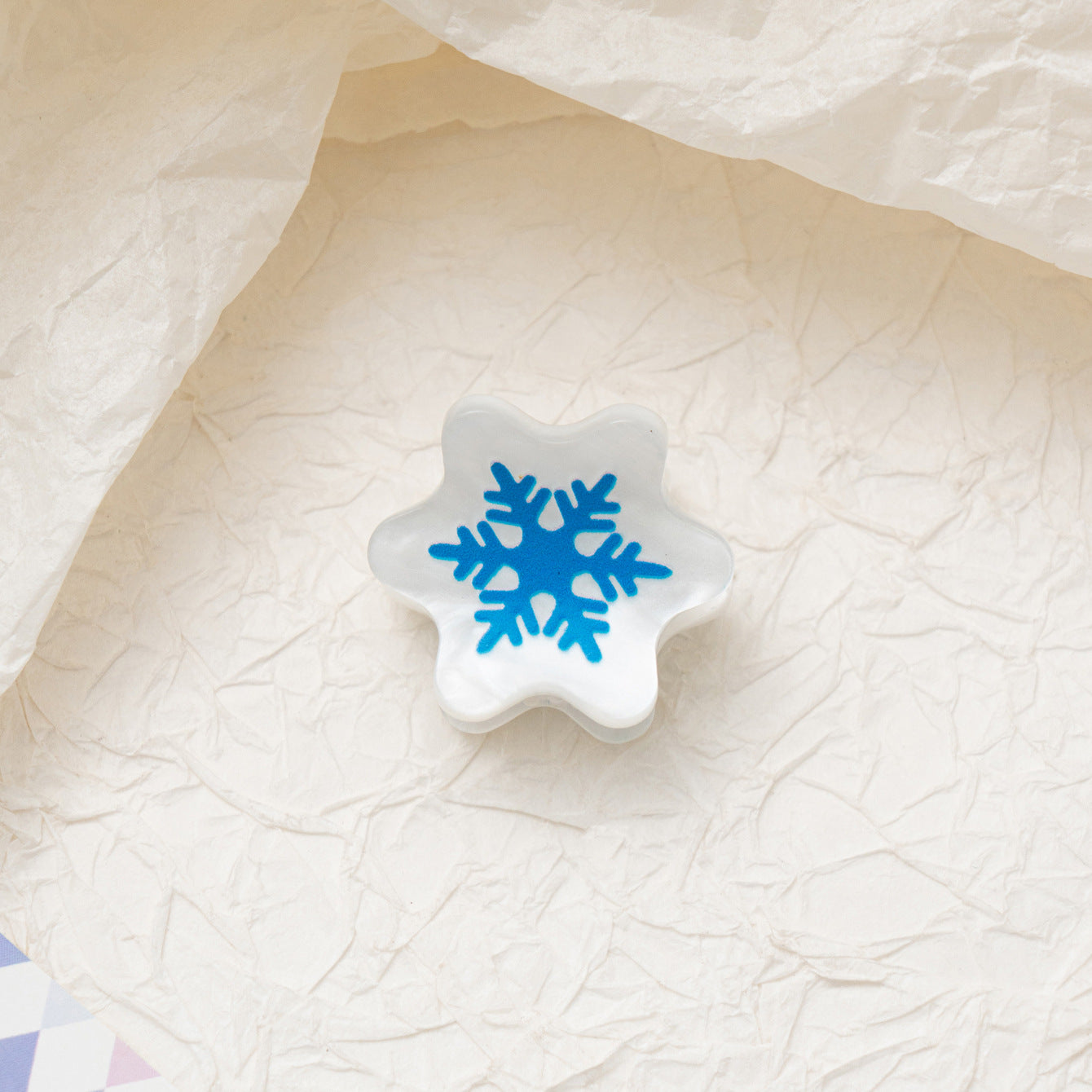Gingerbread Man Christmas Tree Snowflake Barrettes
