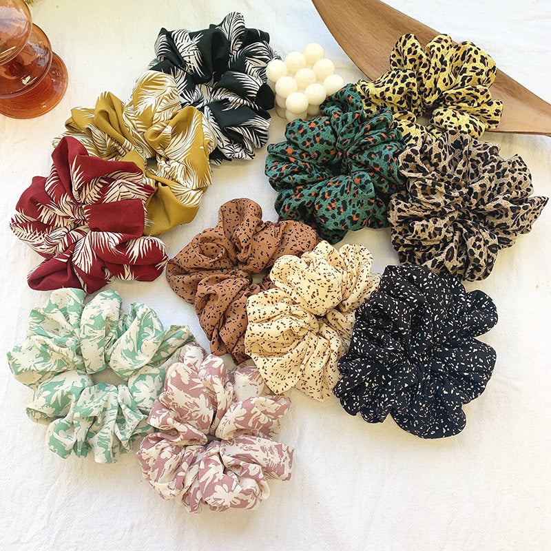 Women's Retro Minority Floral Hair Rope