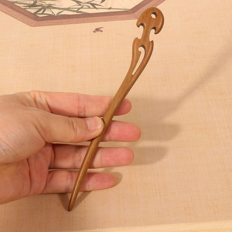 Green Sandalwood Hairpin Hairpin Antiquity Hair Clasp