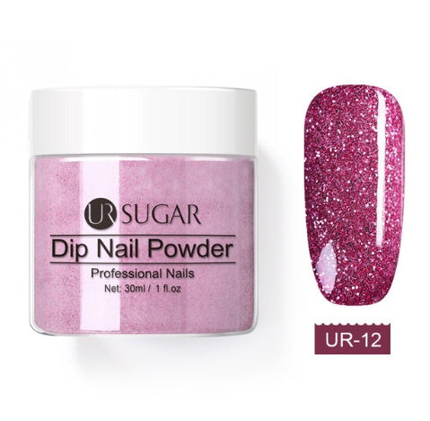 UR Sugar nail infusion powder French nail powder glitter nail manure moisturizing powder dipping powder