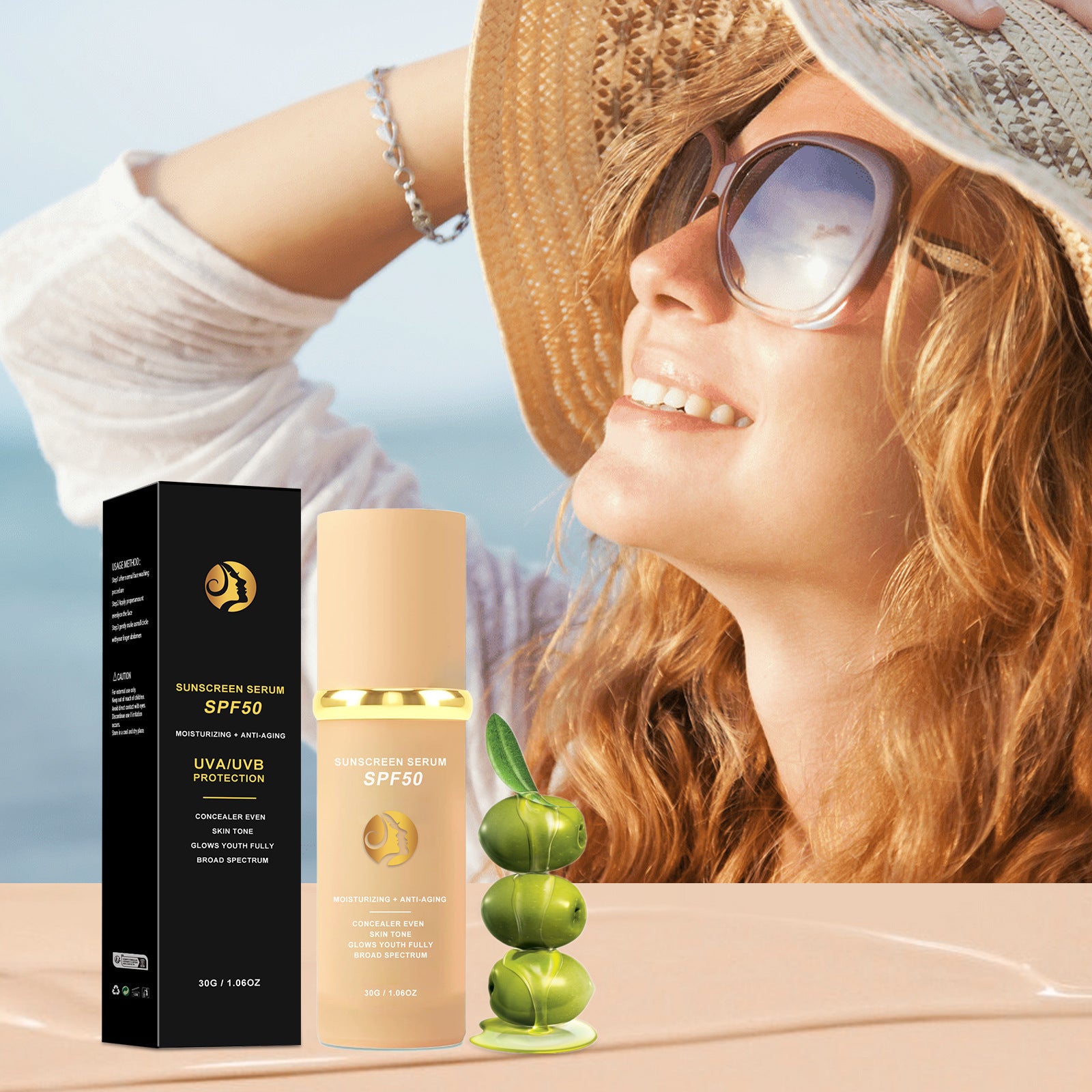 Brightening Skin Color Naturally Moisturizing Concealing Foundation