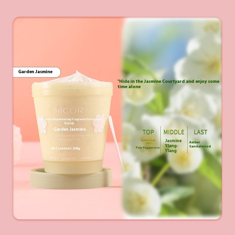 Ice Cream Skin Rejuvenation Exfoliating Facial Scrub