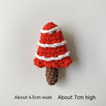 Wool Crocheted Christmas Hair Accessories