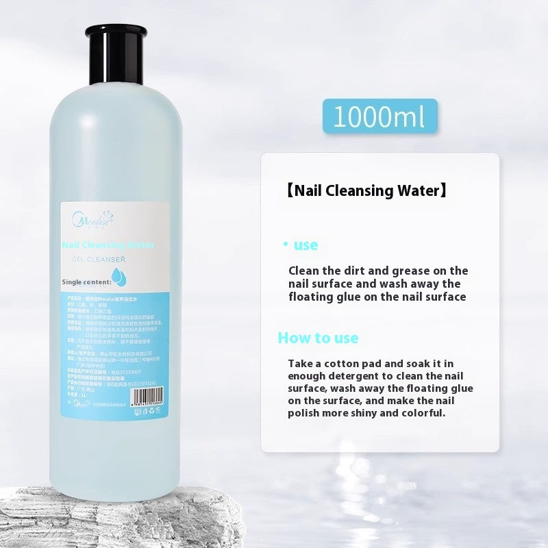 Meidiss Nail Art Press Bottle Nail Remover Cleaning Solution