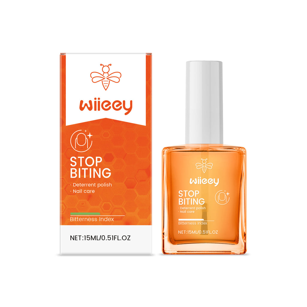 Wiieey Nail Anti-bite Bitter Nail Water Bitter Taste Anti-bite Children's Nail Treatment Oil