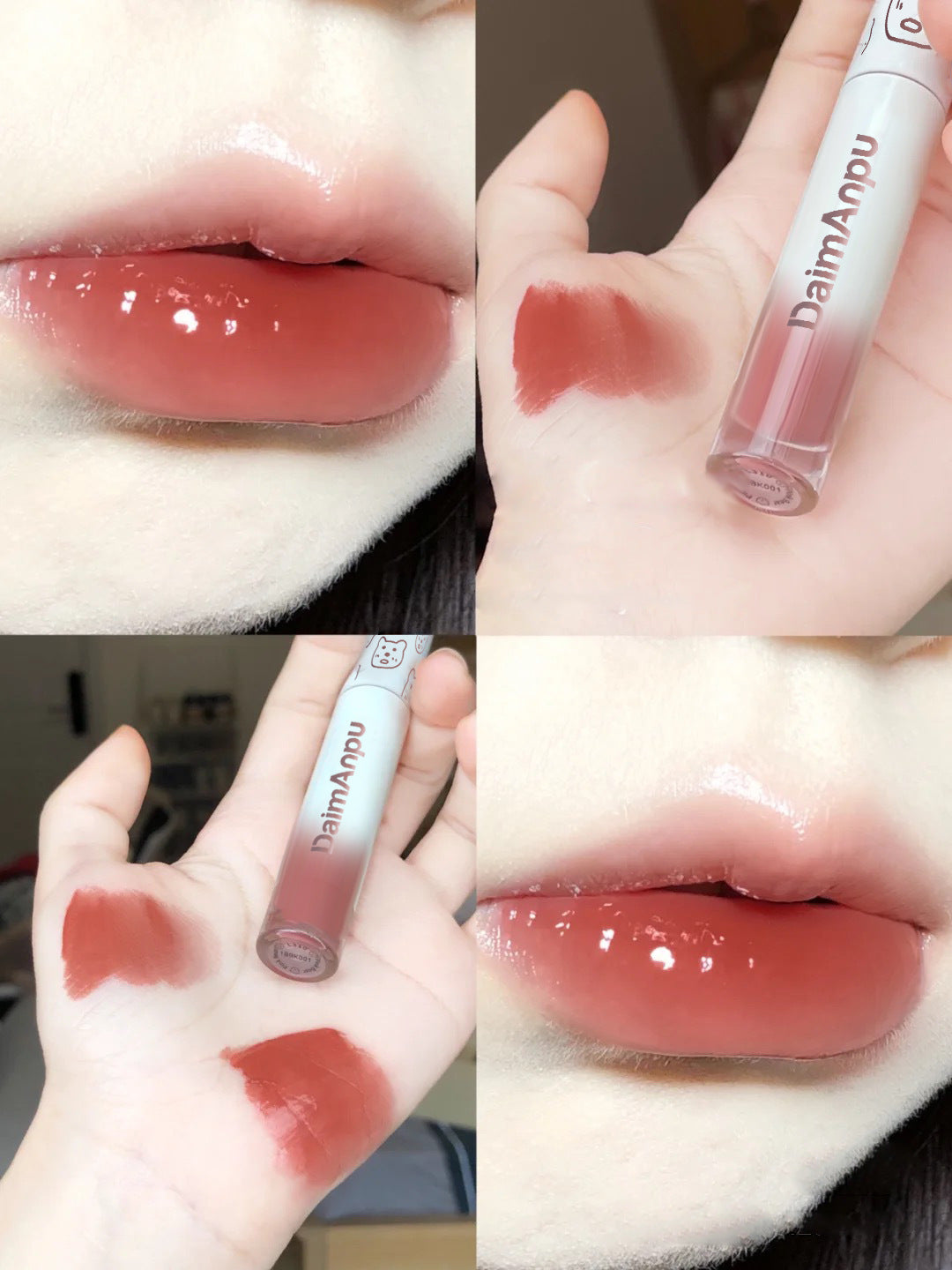 Women's Fashion Mirror Lip Glaze Lasting Color