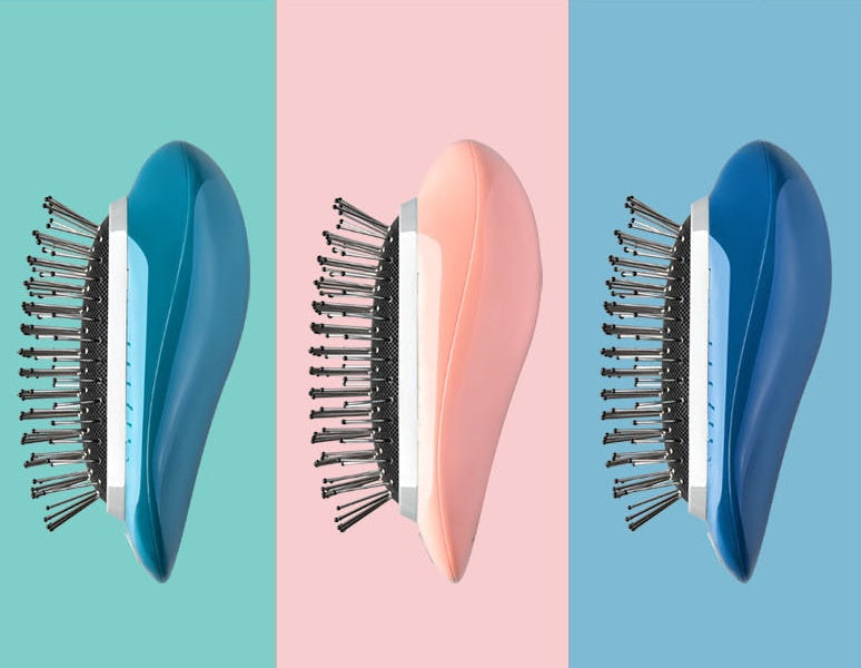 Rechargeable Anti-static Air Cushion Metal Comb