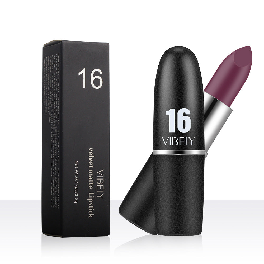 Matte Bullet Lipstick With A Velvety Finish That Makes Your Skin Look Fairer
