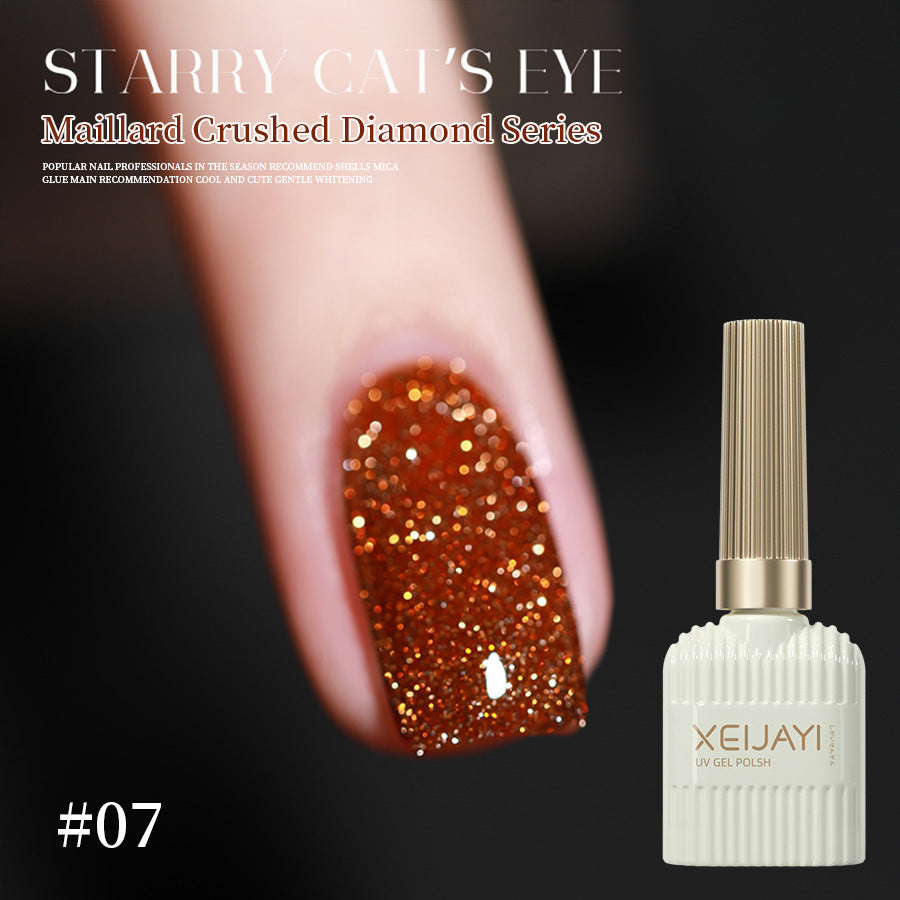XEIJAYI Virtue Pull Disco Diamond In The Debris Gel Nail Polish