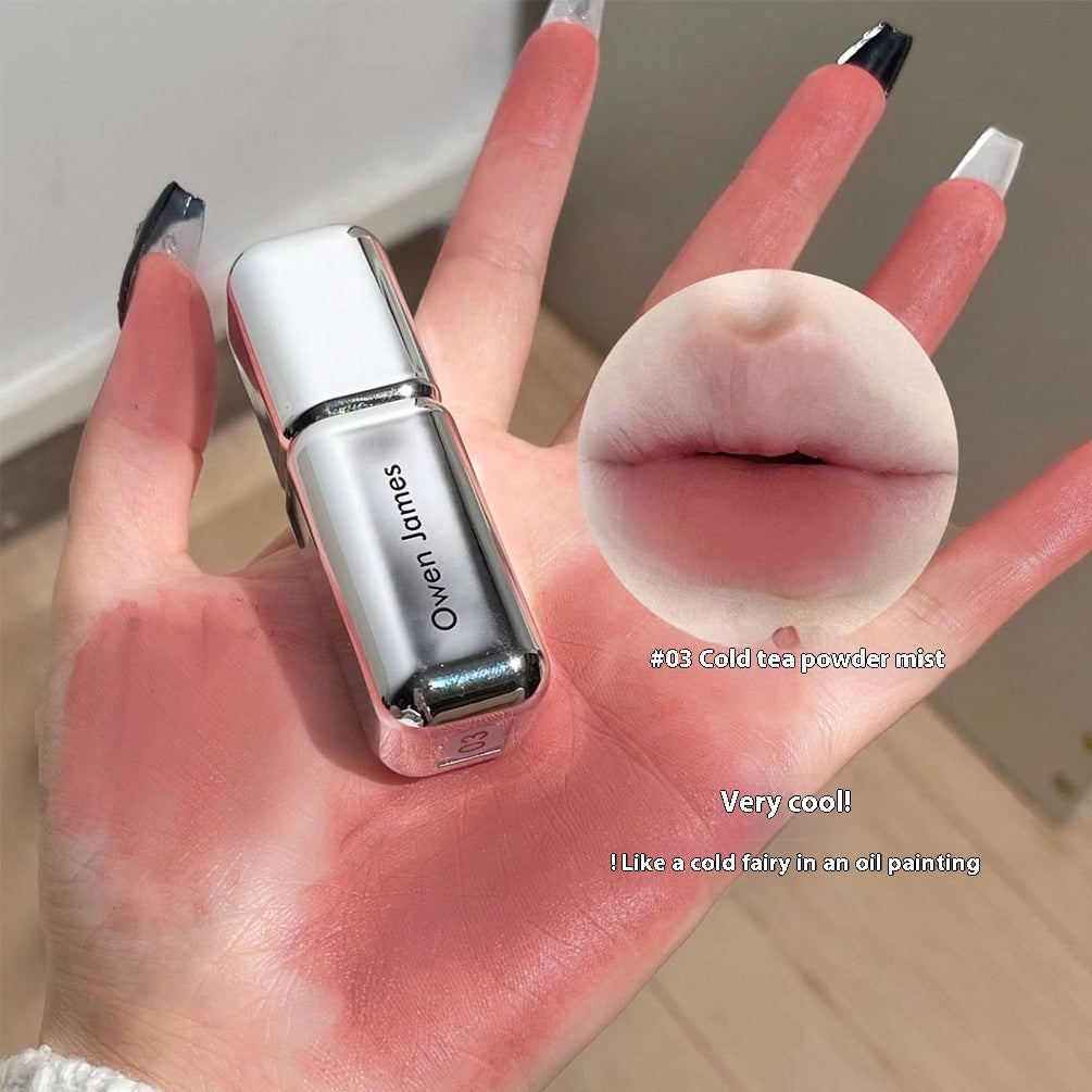 Owen James The Land Of Ryuanguang Lip Lacquer Matte Finish Velvet Not Easy To Fade