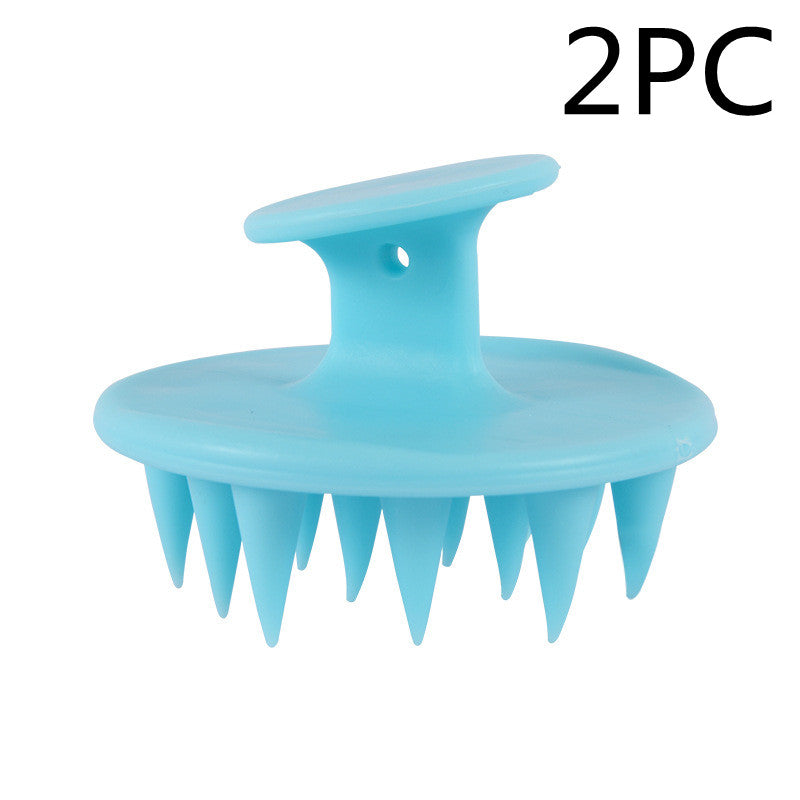 Massage Silicone Shampoo Brush To Clean Hair Comb