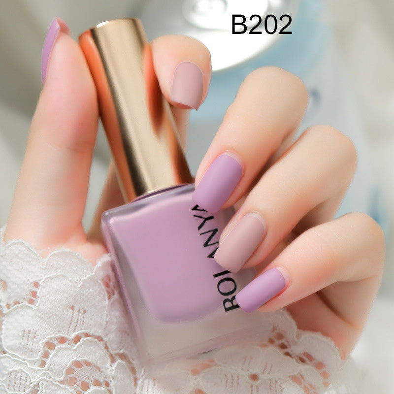 Bolanya No-bake Whitening Quick-drying Matte Nail Polish