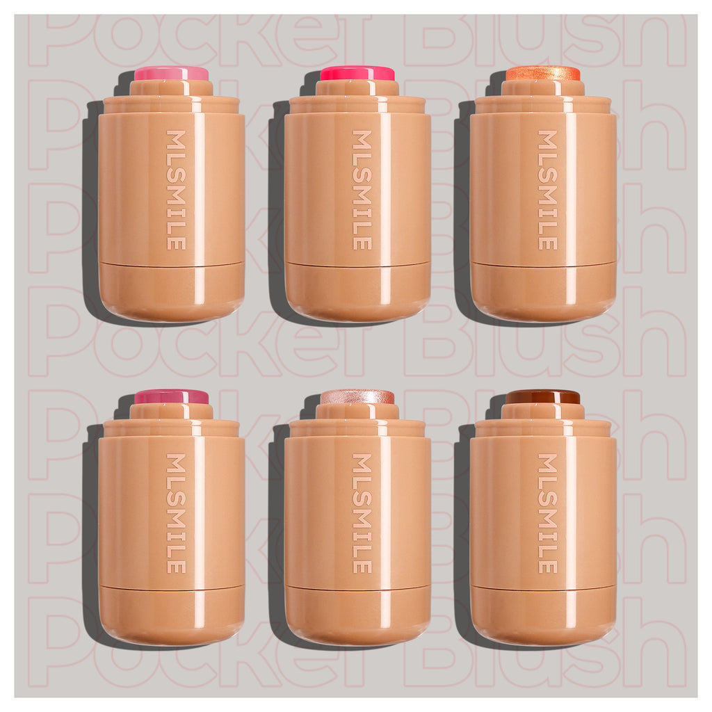 MLSMILE Blush Stick 6-color Highlight Brightening Portable