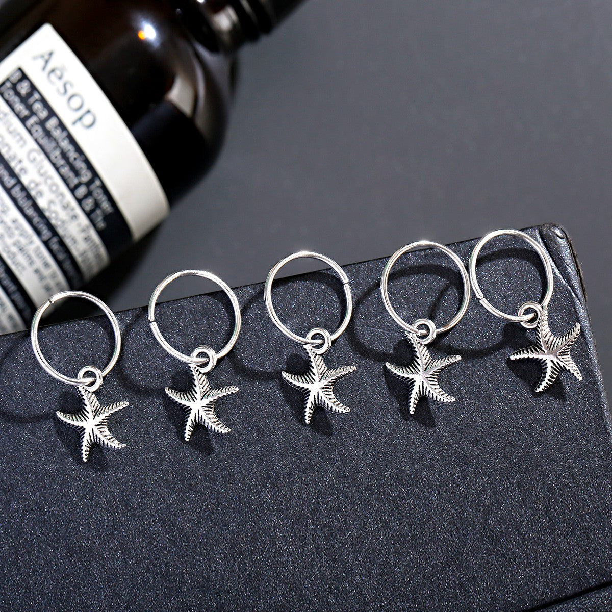 Dreadlocks Buckle Metal Loop Braided Hair Ring Hip Hop Disco Braid