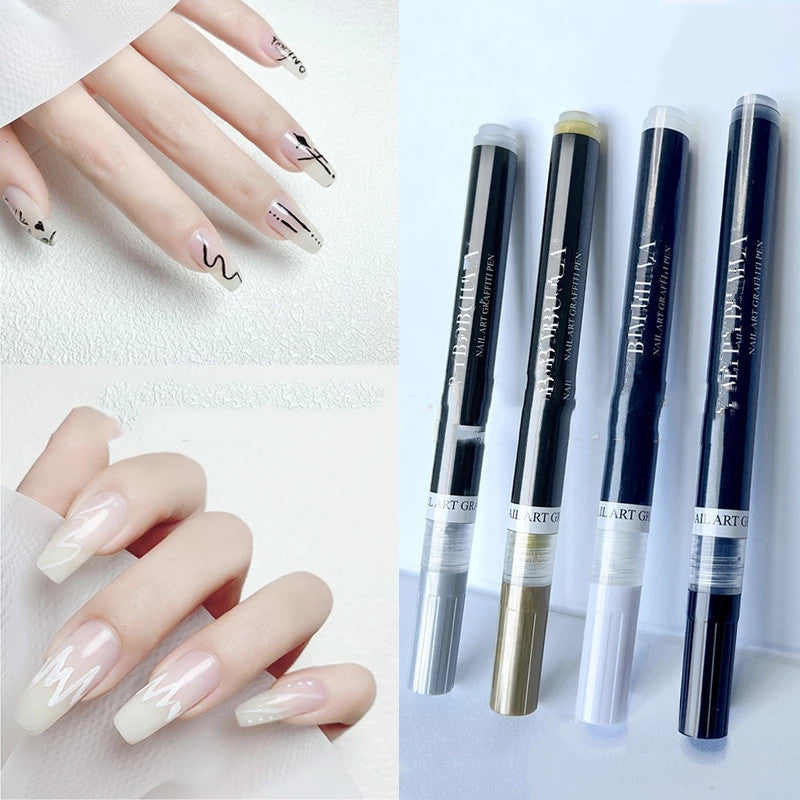 Ladies Fashion Personality Waterproof Nail Brush