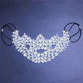 Exaggerated Rhinestone Mask European And American Fashion Masquerade