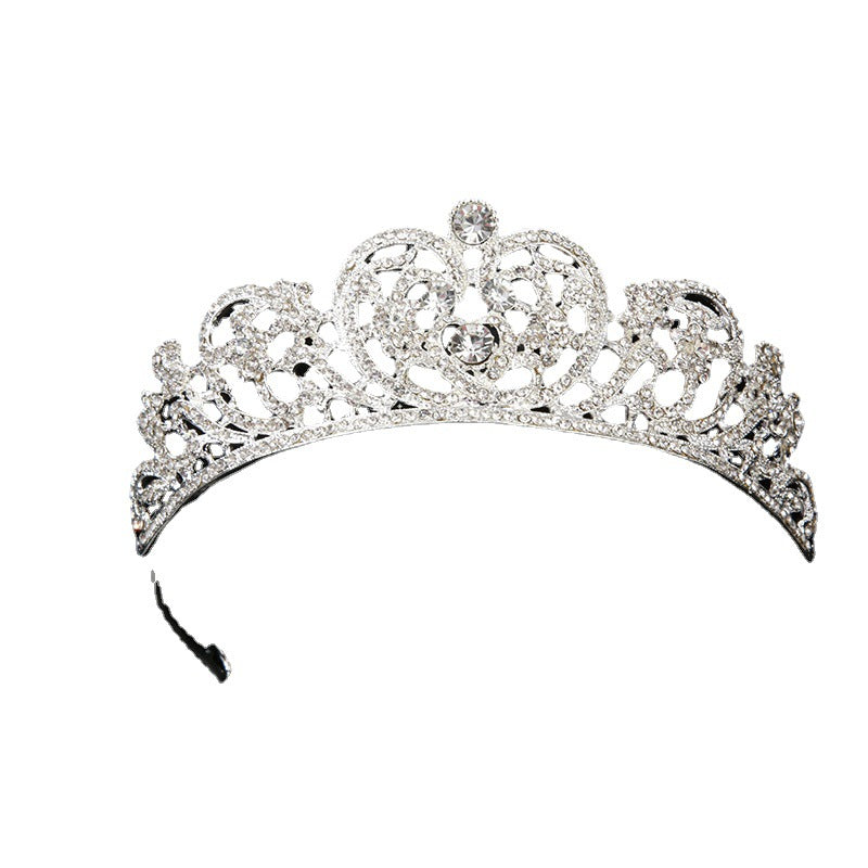 Crown Bride Wedding Zirconia Stone