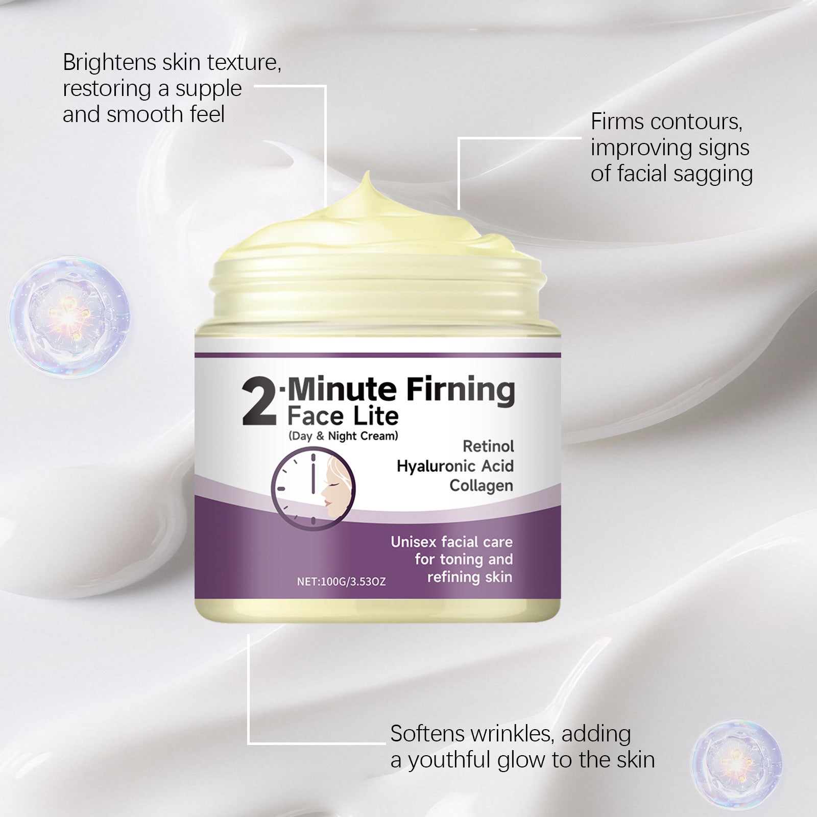 Gentle Hydrating Nourishing Collagen Face Cream For Soft Smooth And Refined Skin