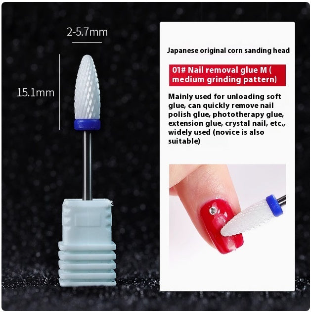 Japanese High End Nail Polish Head For Removing Dead Skin