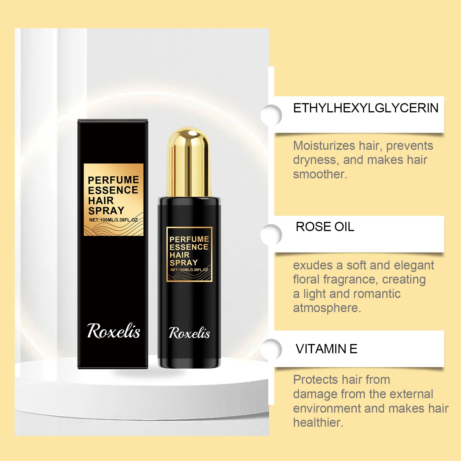 Roxelis Soft Moisturizing Smooth Hair Gloss Hair Care
