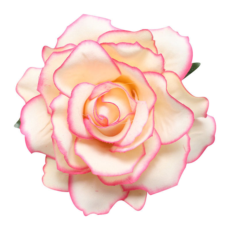 Simulation Of Wealth, Roses, Hairpin, Party, Cloth Art Headdress