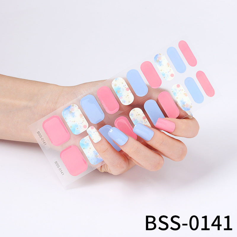 Gel Nail Stickers Phototherapy European And American Nail Sticker