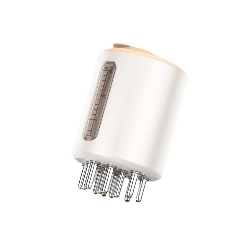 Red Light Low Current Introduction Vibration Massager Liquid Guide Comb