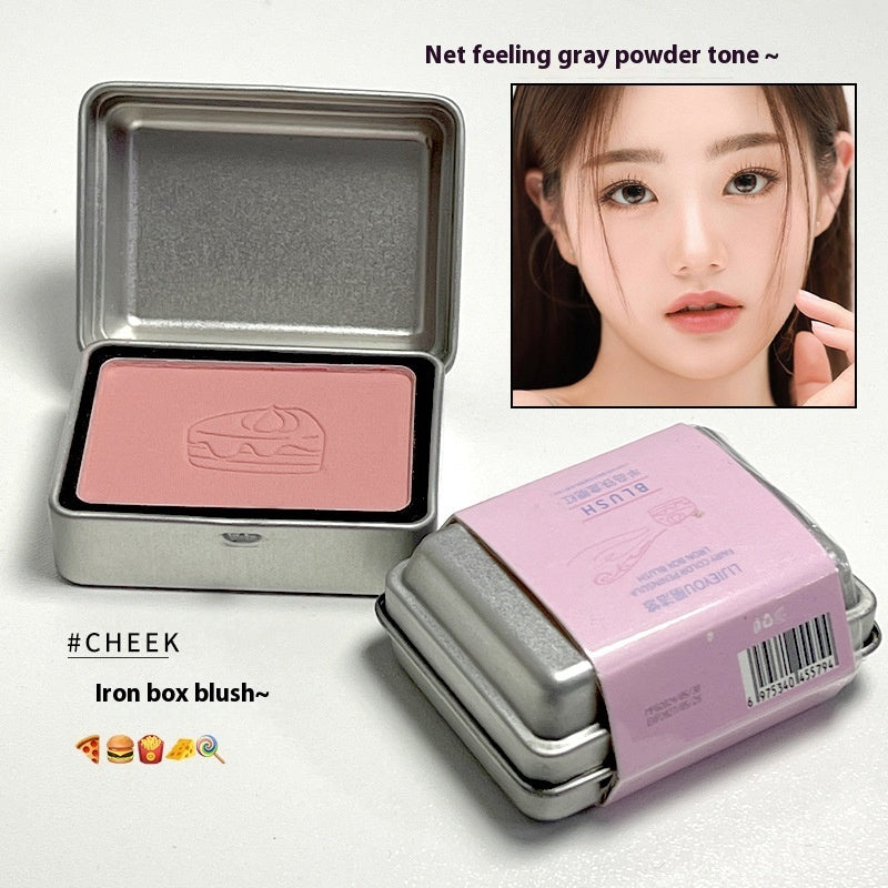 Lijieyou Island Iron Box Monochrome Blush Matte Highlight