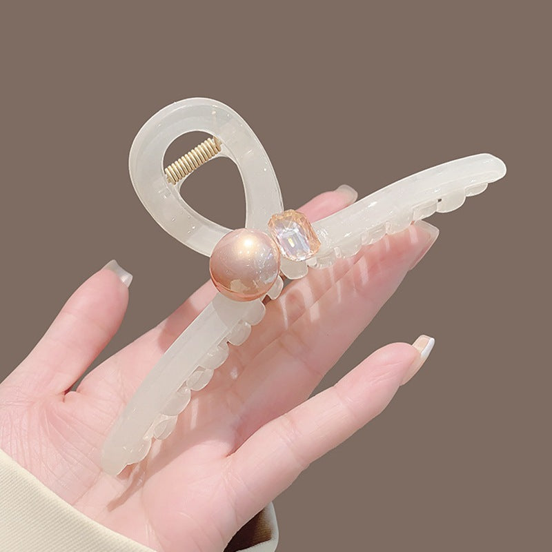 High-grade Summer Pearl Crystal Large Grip
