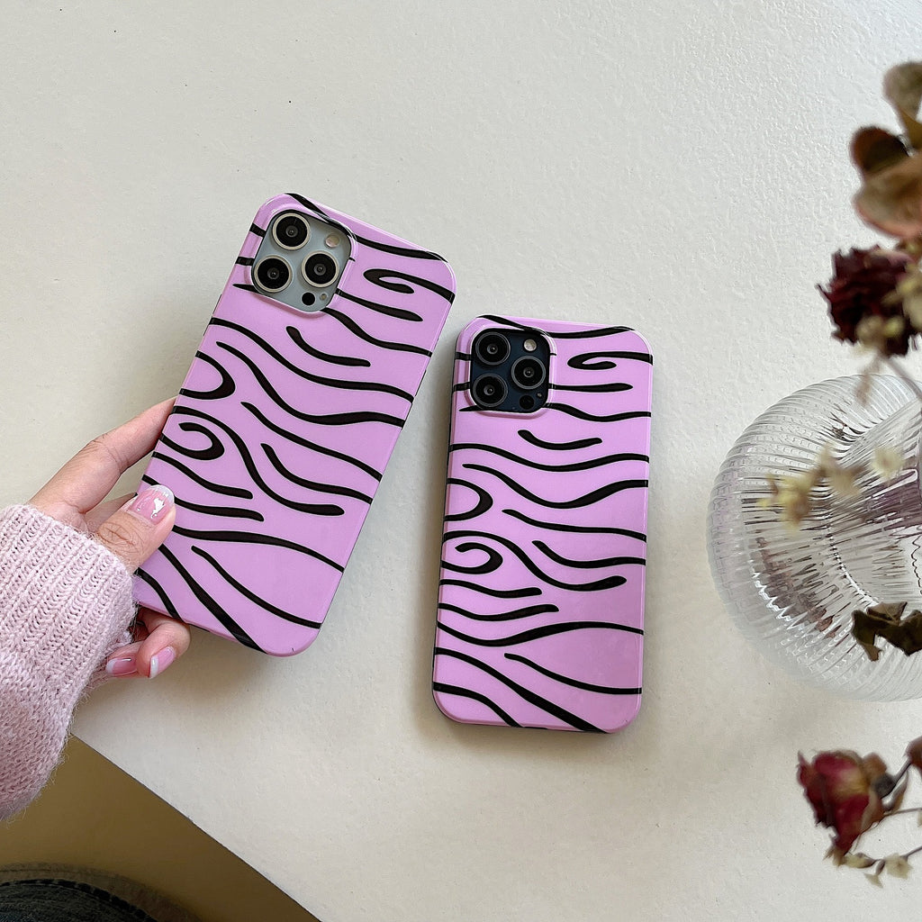 Foundation Make Up Black Stripe Mobile Phone Soft Shell